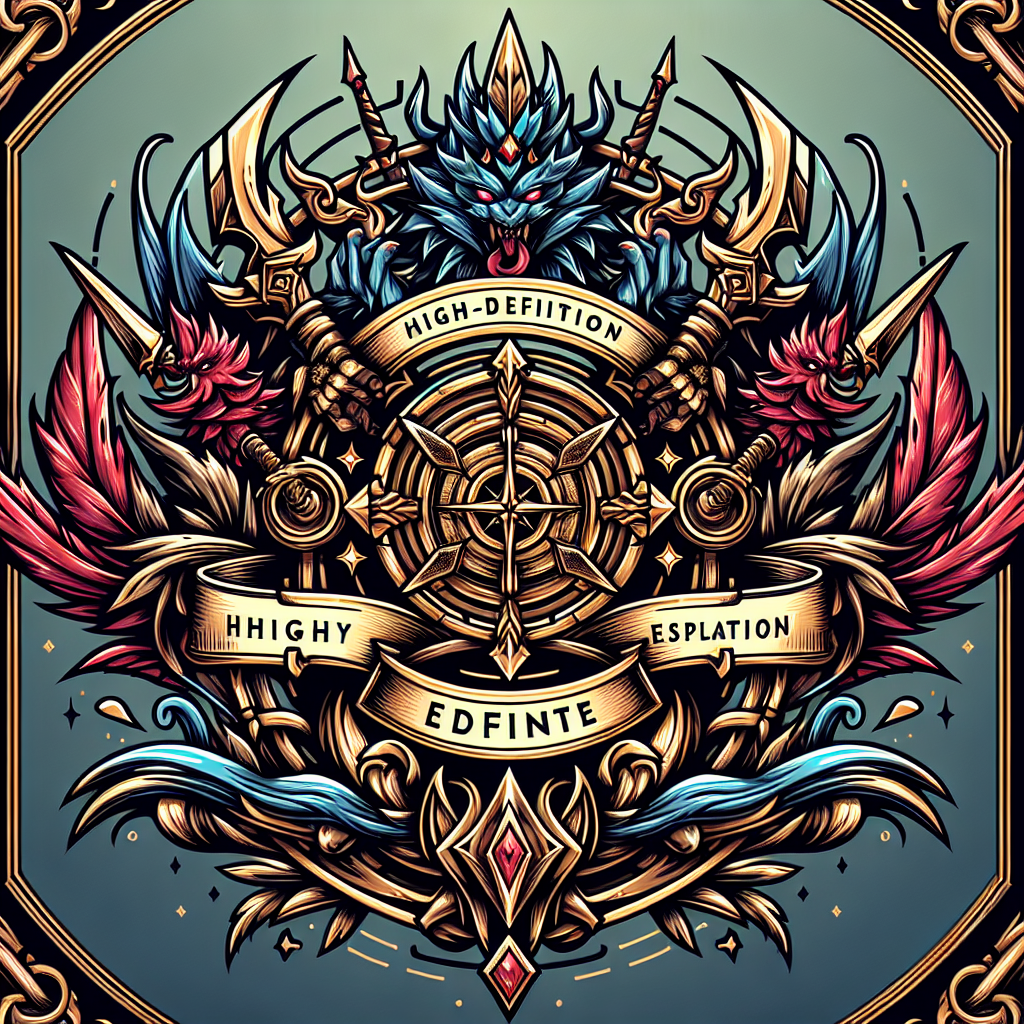 Exploring the Intricacies of High-Definition Mobile Legends Logos