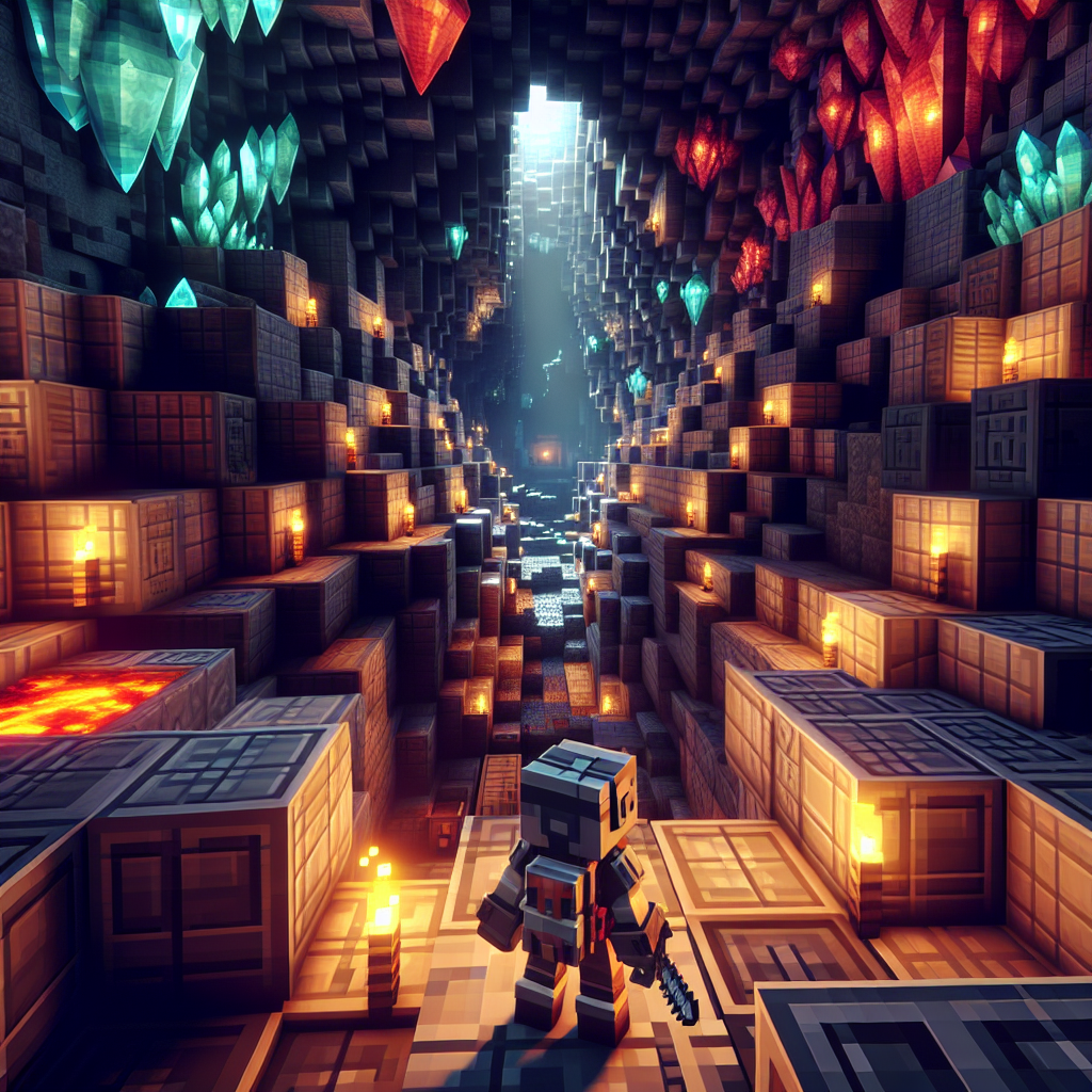 Misteri Dunia Bawah Tanah di Minecraft: Cara Menjelajah dan Bertahan Hidup